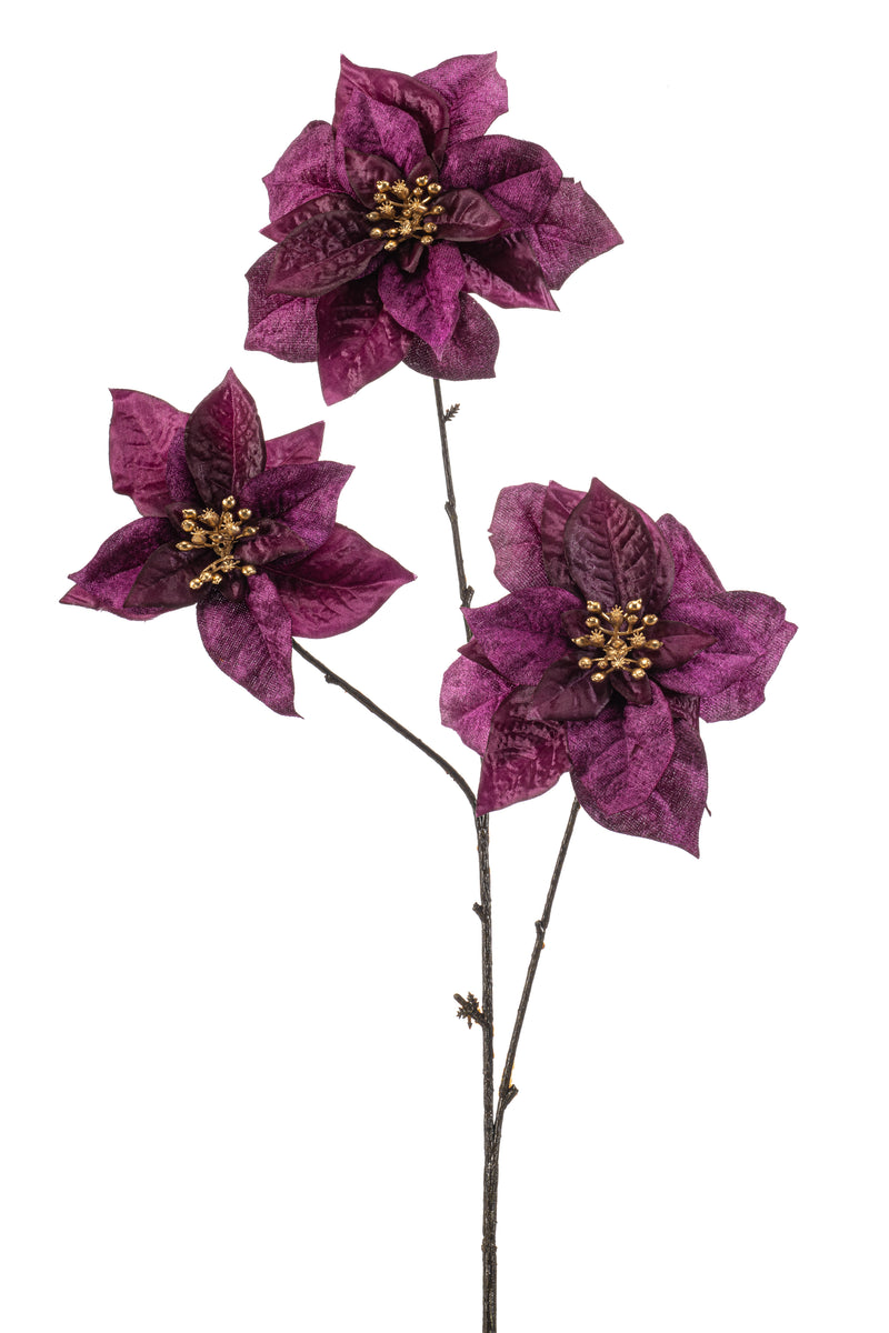 weihnachtsstern blume künstlich Poinsettia künstlich - 1 Stiel