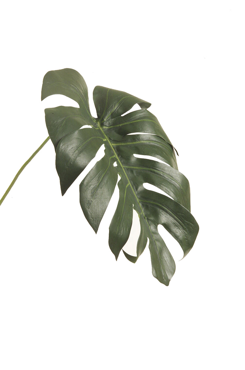 Monstera knstlich - 1 Blatt - Grn  Si-nature