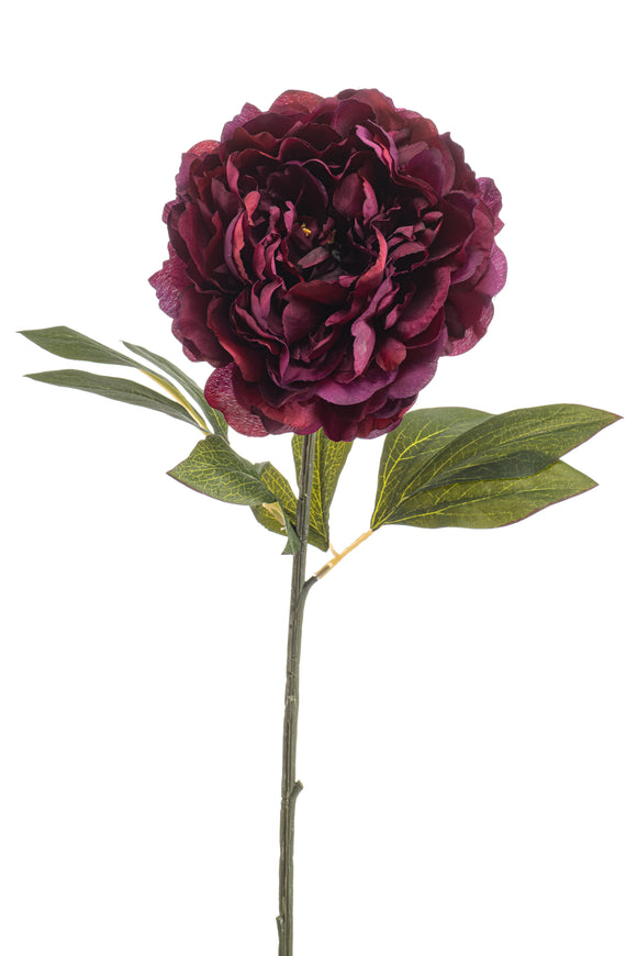 Pfingstrose künstlich 77 cm - 1 Stiel