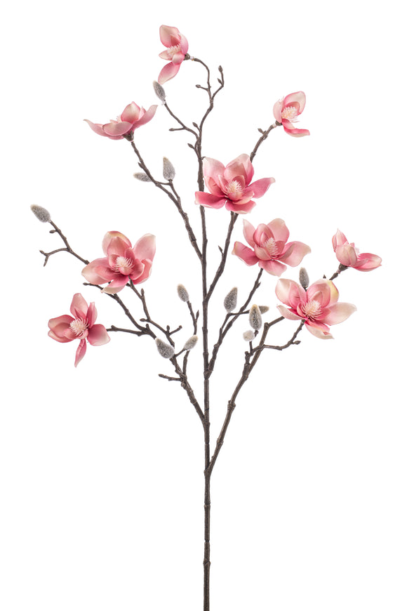 Magnolie künstlich 85 cm - 1 Zweig