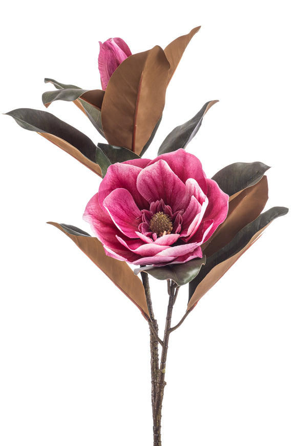 Magnolie künstlich 85 cm - 1 Zweig
