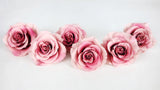 Roses preserved Grandeur Large Earth Matters - 6 heads - Mauve pink 192