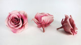 Roses preserved Grandeur Large Earth Matters - 6 heads - Mauve pink 192