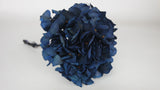 Preserved hydrangea - 1 head - Sapphire blue