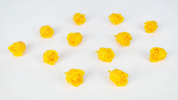 Stabilisierte Rosen Kiara 2 cm - 12 Stück - Sunny yellow - Si-nature